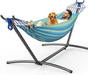 Double Hammock with Stand