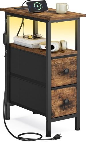 SONGMICS Side Table 