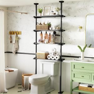 Over The Toilet Storage Shelf 4-Tier