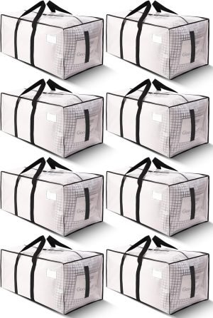 8 Pack Large Strong Moving Bags