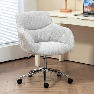 cozy office chair with wheels