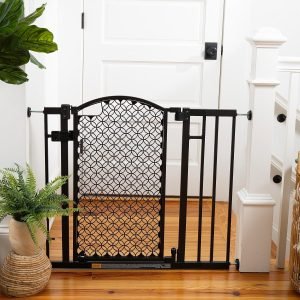 Decorative Panel Tall Baby Gate & Dog Gate