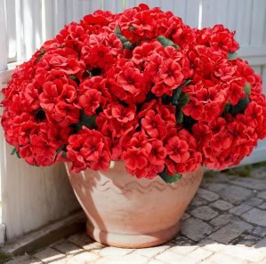 Artificial Geranium Flowers for Outdoors