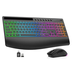 Wireless Keyboard and Mouse Combo