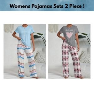 Womens Pajamas Sets 2 Piece !