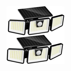 Solar Lights Outdoor Waterproof 2 Pack