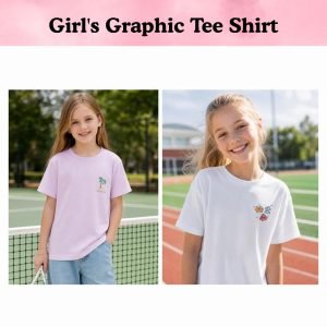 Girl’s Graphic Tee Shirt