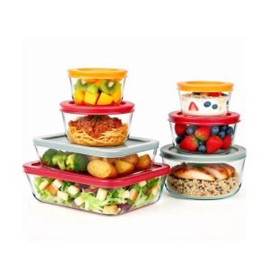 14Pcs Glass Food Storage Containers with Lids