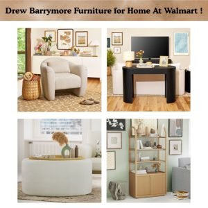 Drew Barrymore Furniture for Home At Walmart !