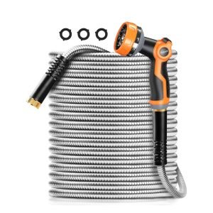 Metal Garden Hose 50FT