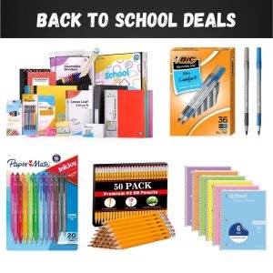Back to School Deals on Stationery on Amazon !