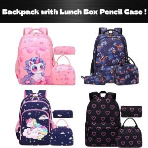 Backpack with Lunch Box & Pencil Case