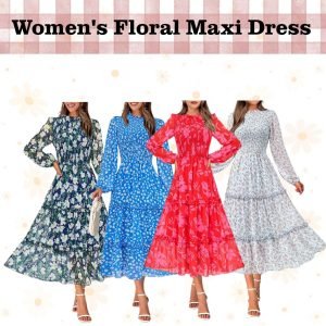 Women’s Floral Maxi Dress