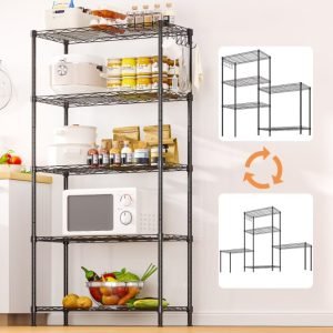 5 Tier Layer 21″x11.5″x59″ Storage Rack At Walmart !!