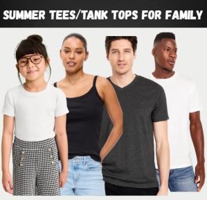 Old Navy is offering DELAS on summer Tees/Tank tops for Family !