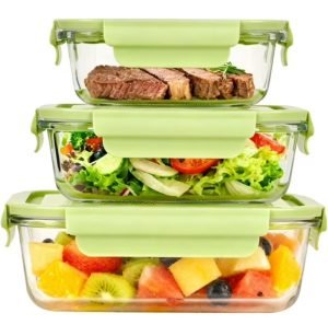 3 Pack Glass Food Storage Containers At Walmart !!