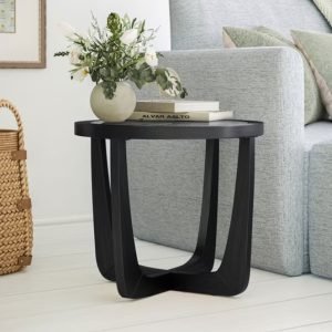 Beautiful Glass Rattan End Table At Walmart !!