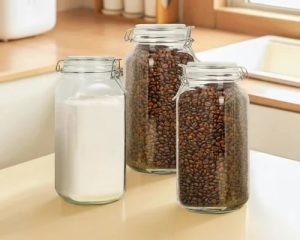 78oz Glass Jars with Airtight Lid