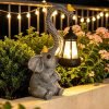 Solar Elephant Statue Outdoor