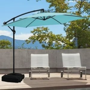 Ainfox 10ft Cantilever Offset Patio Umbrella