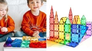 Magnetic Tiles Kids Toys 