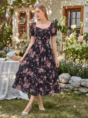 Women’s Floral Maxi Dress