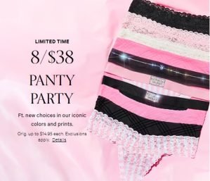 Victoria Secret is offering Great Discount on Women Panties !