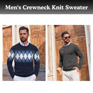 Men’s Crewneck Knit Sweater