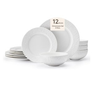 Dinnerware Sets Matte Marble