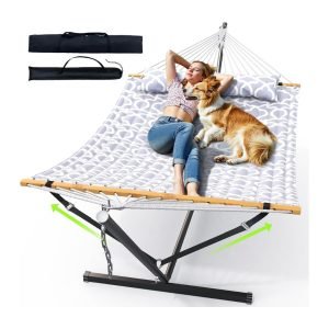 Double Hammock with Stand