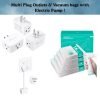 Multi Plug Outlets & Vacuum bags with Electric Pump !