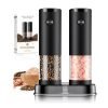 Electric Salt and Pepper Grinder Set