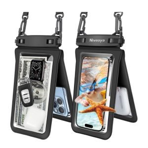 Double Space Waterproof Phone Pouch 2Pack