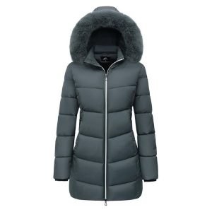 Women’s Long Warm Winter Puffer Jacket
