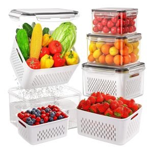 4 PCS Fruit Storage Containers