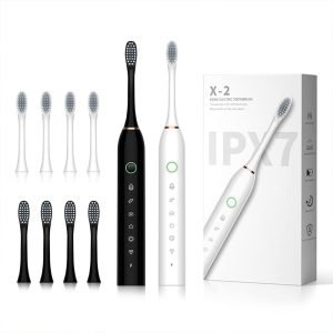 2-Pack Sonic Electric Toothbrush