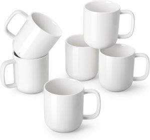 Porcelain Coffee Mugs Set 