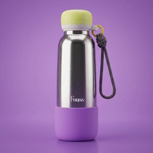 Stainless Steel Insulated Water Bottle with Straw