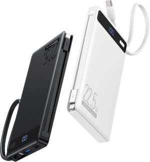 2Pack 10000Mah 22.5W Fast Charging Power Bank