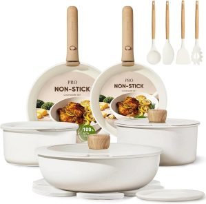 19-Piece Nonstick Pots and Pans Set