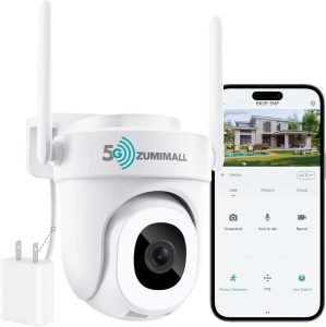 2K Wired Outdoor Security Camera