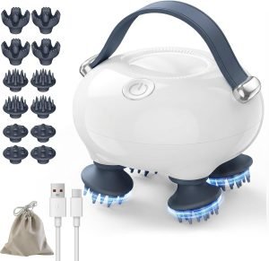 Head Massager Scalp with Tangle-Resistant Design