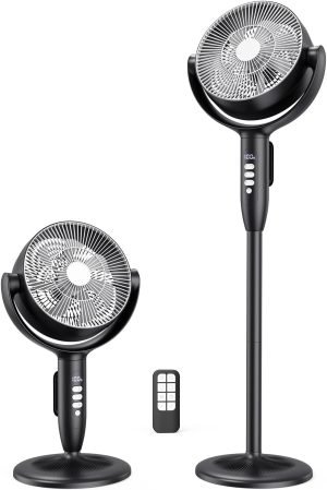 Cordless Rechargeable Pedestal Fan