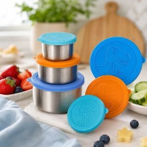Stainless Steel Snack Containers