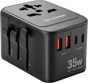 35W PD International Travel Adapter