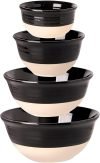 Nesting Ceramic Mixing Bowls Set