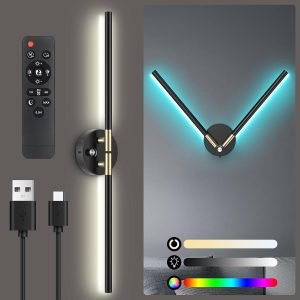Rechargeable Magnetic Wall Lights with Remote