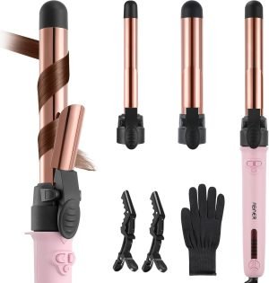 Rotating Curling Iron Set