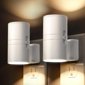 2-Pack Plug-In LED Night Lights