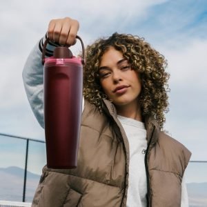 Owala FreeSip Sway Stainless Steel Water Bottle 40 oz